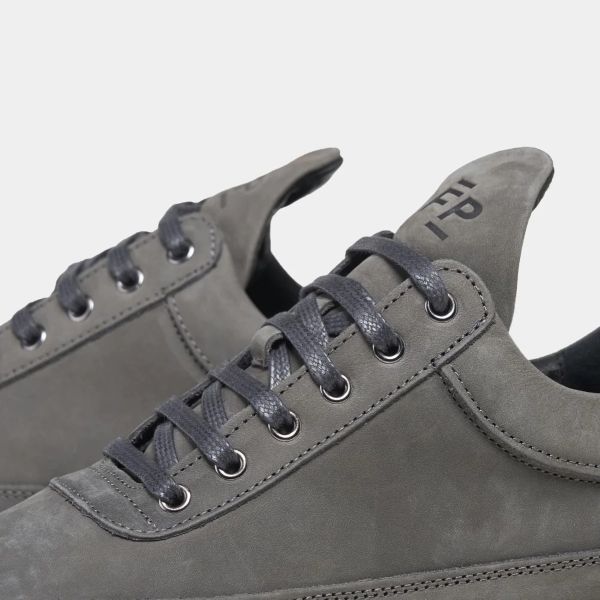 Filling Pieces Low Top Ripple Nubuck Sneaker Grijs