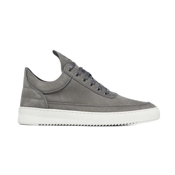Filling Pieces Low Top Ripple Nubuck Sneaker Grijs