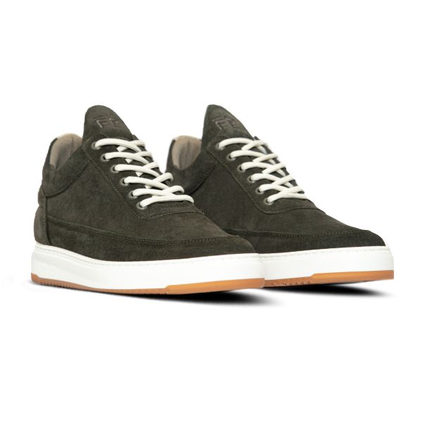 Filling Pieces Low Top Ripple Sneaker Groen