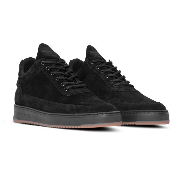Filling Pieces Low Top Ripple Sneaker Zwart