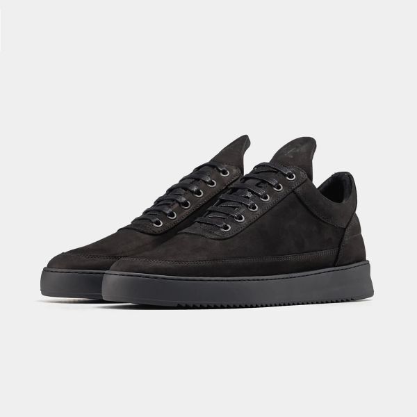 Filling Pieces Low Top Ripple Sneaker Zwart