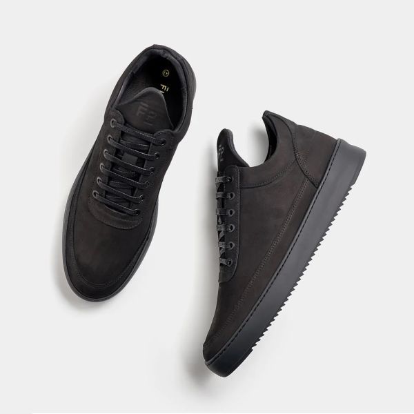 Filling Pieces Low Top Ripple Sneaker Zwart