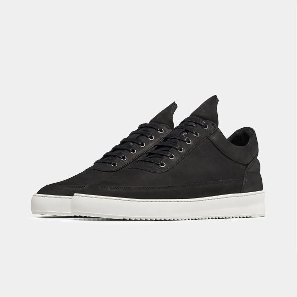 Filling Pieces Low Top Ripple Sneaker Zwart