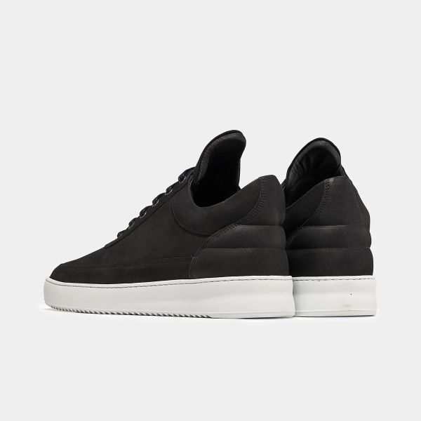 Filling Pieces Low Top Ripple Sneaker Zwart