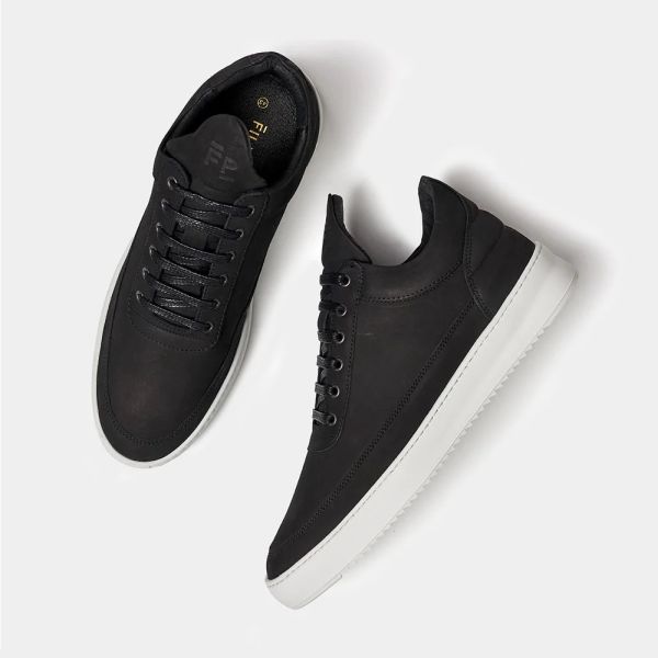 Filling Pieces Low Top Ripple Sneaker Zwart