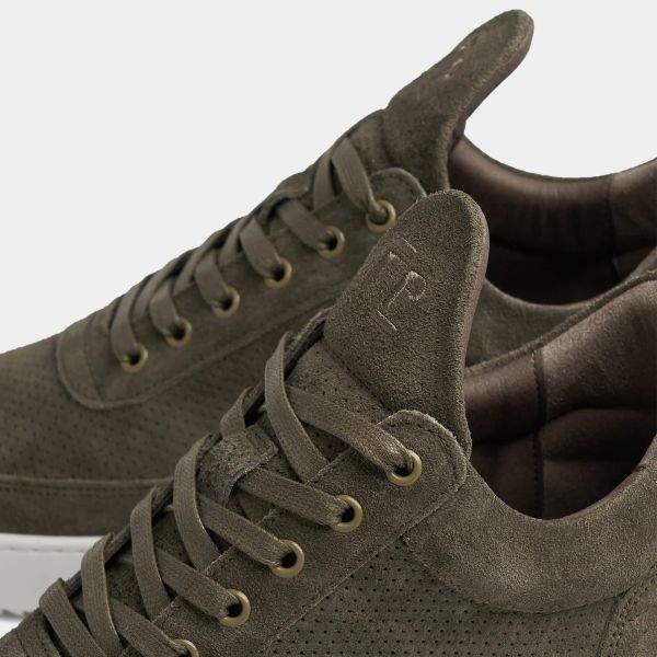 Filling Pieces Low Top Sneaker Donker Groen