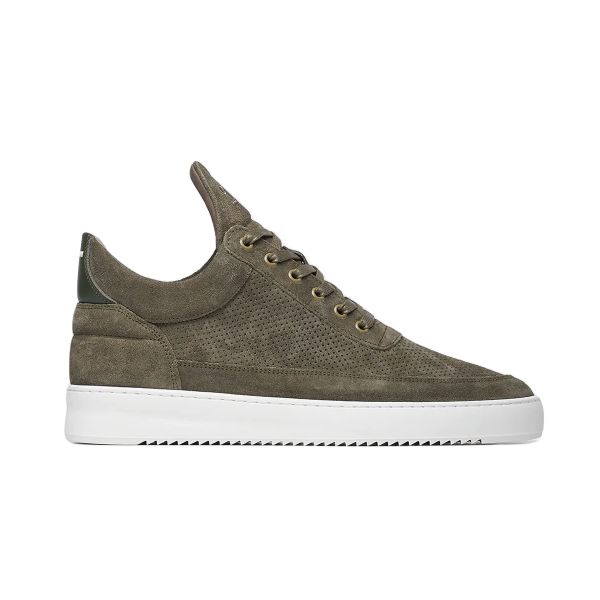 Filling Pieces Low Top Sneaker Donker Groen