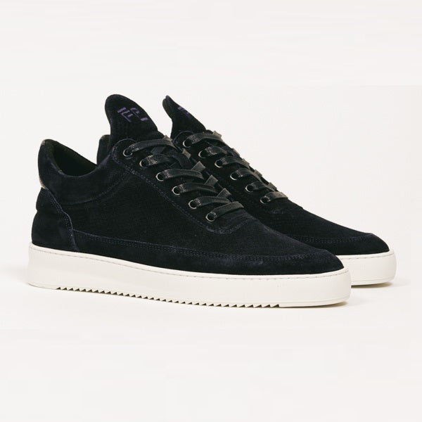 Filling Pieces Low Top Sneaker Navy
