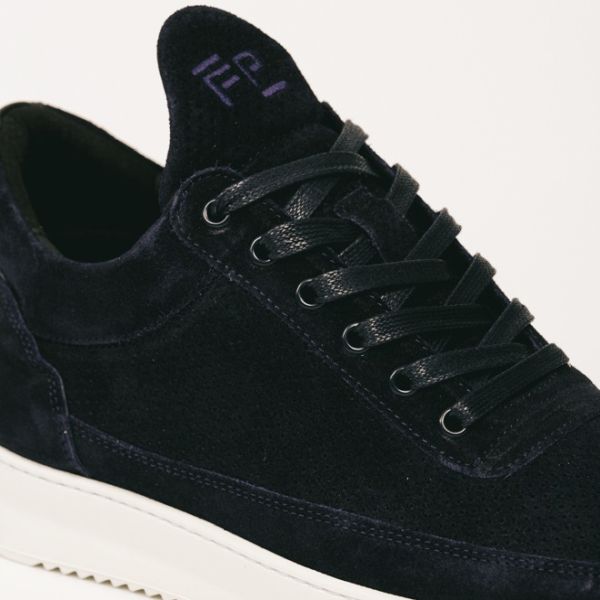 Filling Pieces Low Top Sneaker Navy