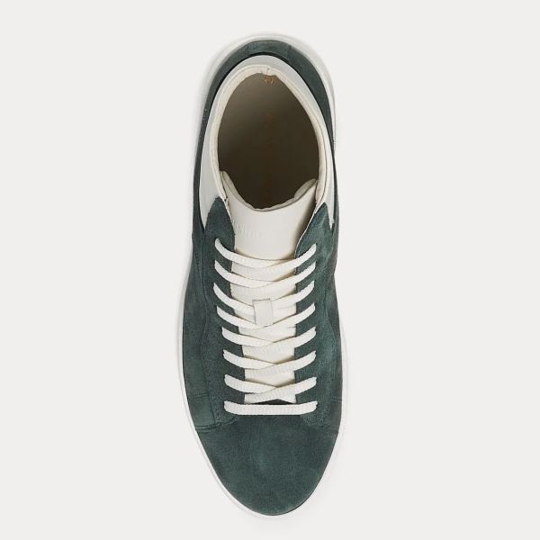 Filling Pieces Mid Court Mix Sneaker Groen