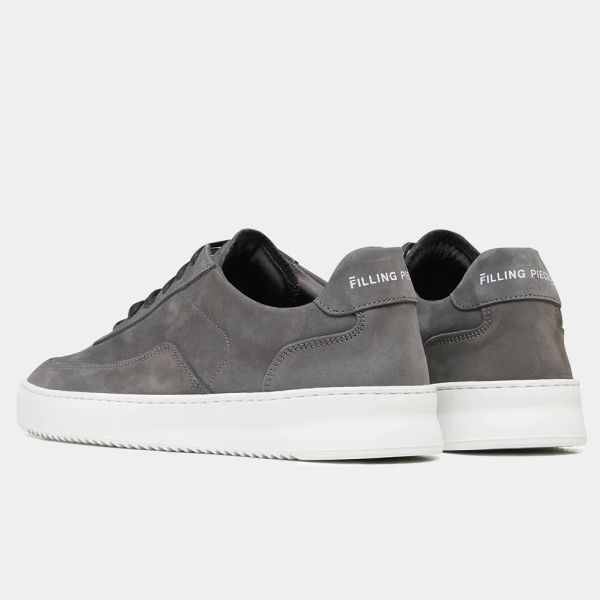Filling Pieces Mondo 2.0 Ripple Nubuck Sneaker Grijs