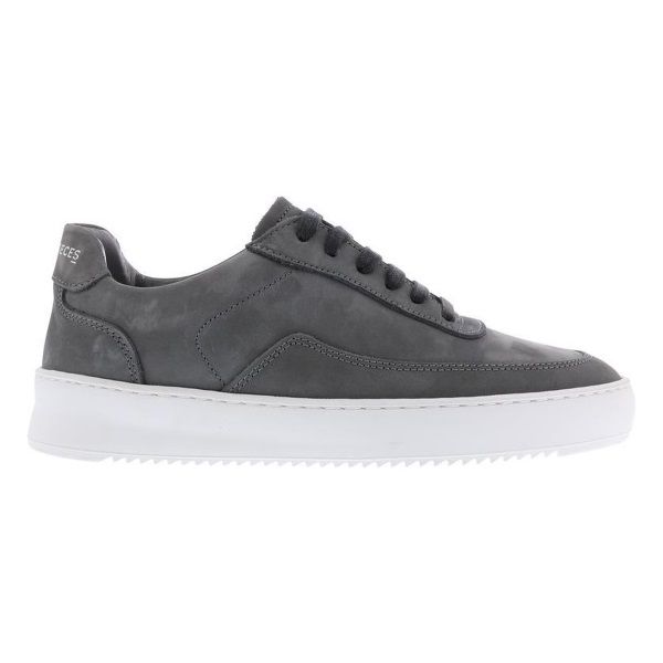 Filling Pieces Mondo 2.0 Ripple Nubuck Sneaker Grijs