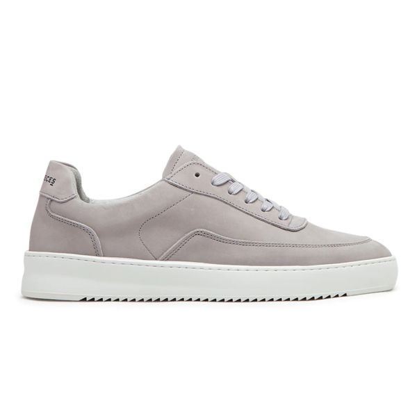 Filling Pieces Mondo 2.0 Ripple Nubuck Sneaker Licht Grijs