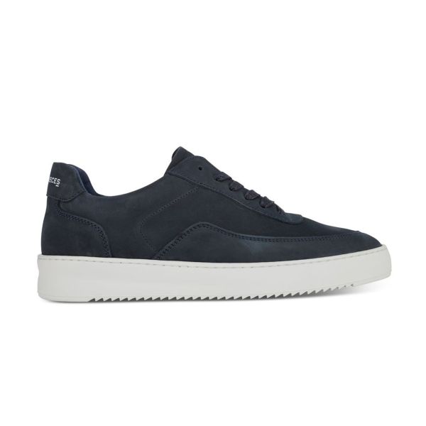 Filling Pieces Mondo 2.0 Ripple Nubuck Sneaker Navy
