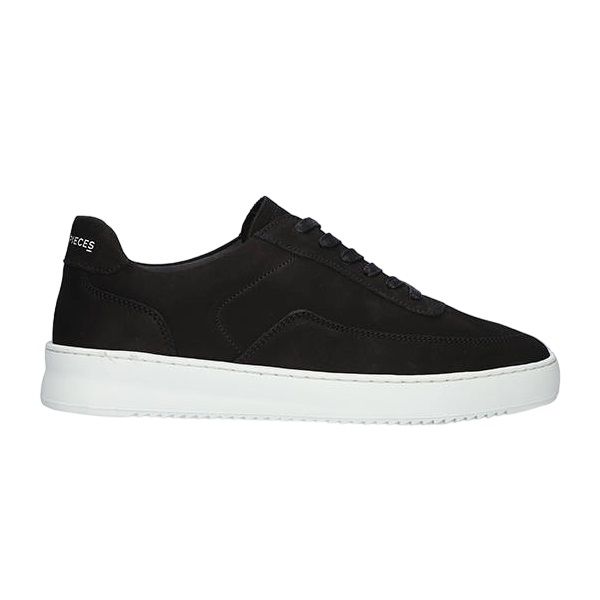 Filling Pieces Mondo 2.0 Ripple Nubuck Sneaker Zwart