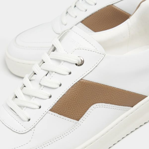 Filling Pieces Mondo Game Sneaker Wit/Beige