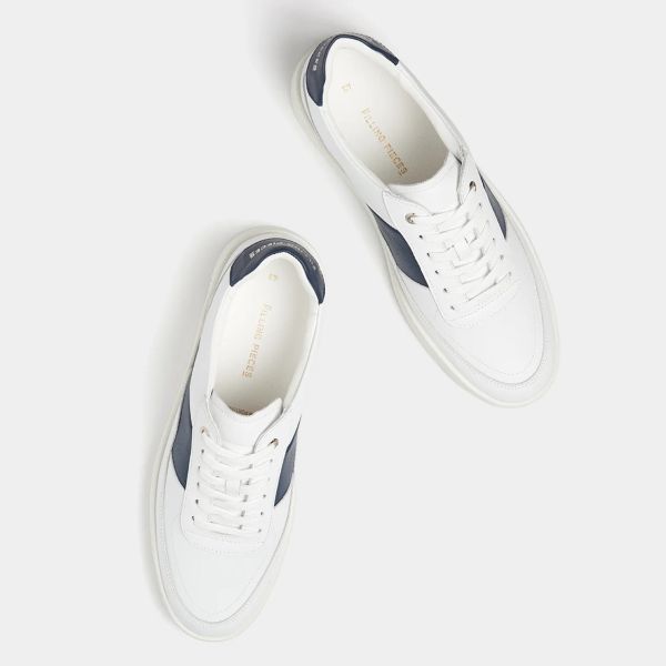 Filling Pieces Mondo Game Sneaker Wit/Navy