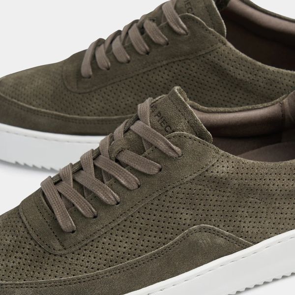 Filling Pieces Mondo Perforated Sneaker Groen
