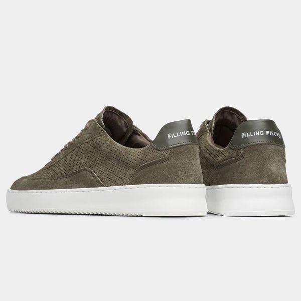 Filling Pieces Mondo Perforated Sneaker Groen