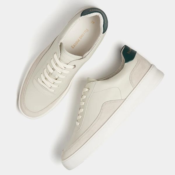 Filling Pieces Mondo Squash Sneaker Off White/Groen