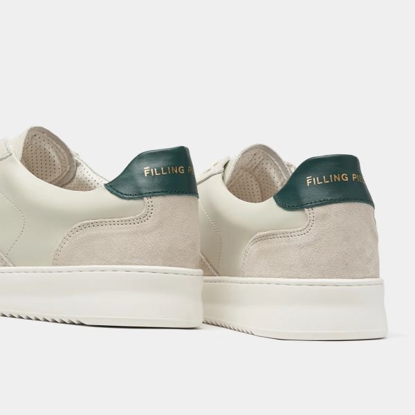 Filling Pieces Mondo Squash Sneaker Off White/Groen