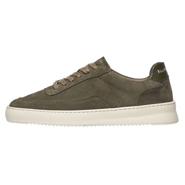 Filling Pieces Mondo Suede Sneaker Groen