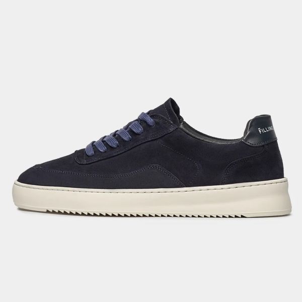 Filling Pieces Mondo Suede Sneaker Navy