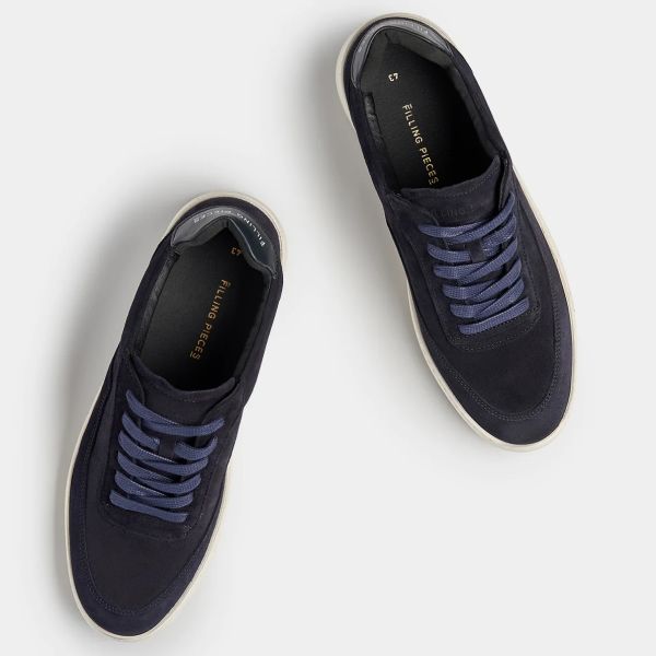 Filling Pieces Mondo Suede Sneaker Navy