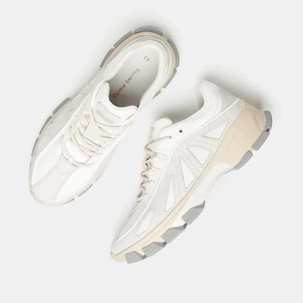 Filling Pieces Pace Radar Sneaker Off White
