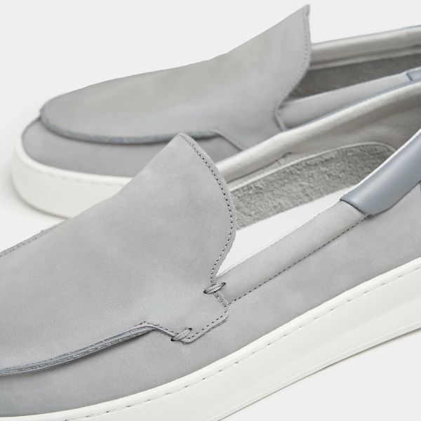 Filling Pieces Signature Loafers Grijs