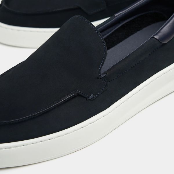 Filling Pieces Signature Loafers Navy