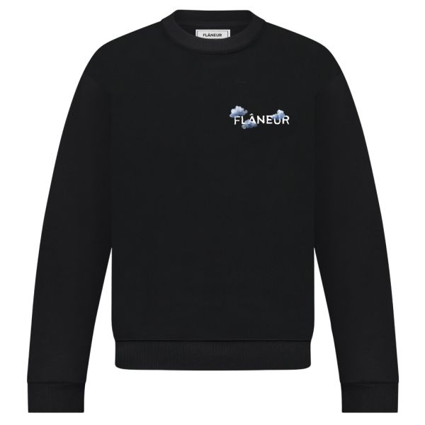 Flâneur Aéronautique Sweater Zwart