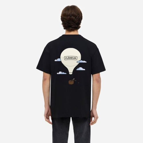 Flâneur Aéronautique T-shirt Zwart
