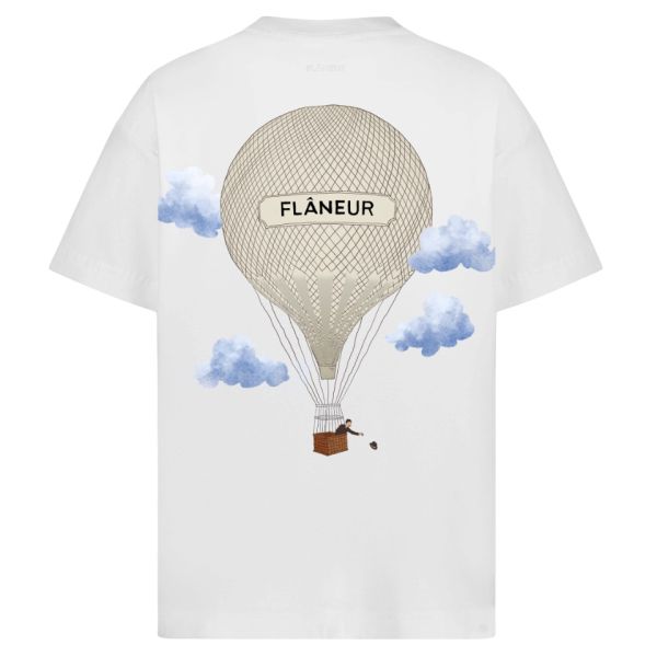 Flâneur Aéronautique T-shirt Wit