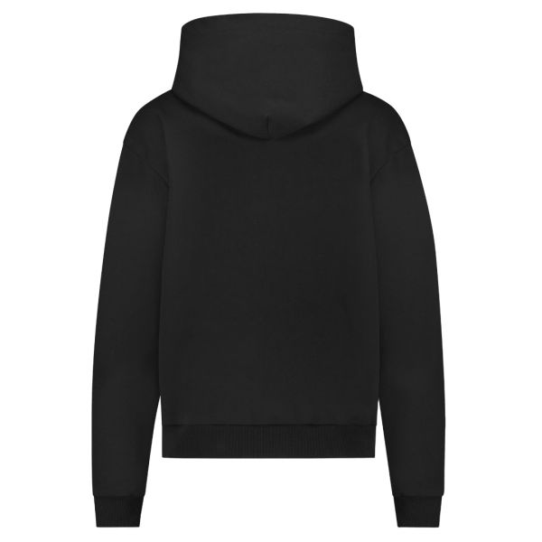 Flâneur Arlequin Hoodie Zwart
