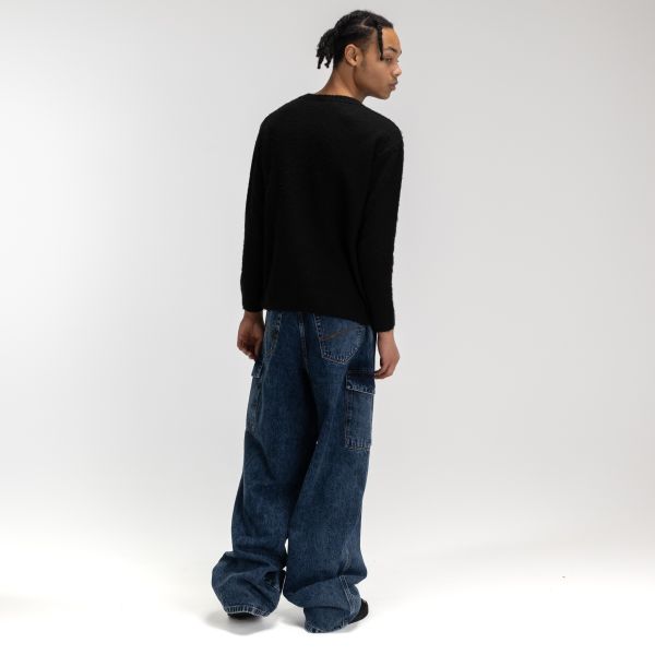 Flâneur Arlequin Knit Sweater Zwart