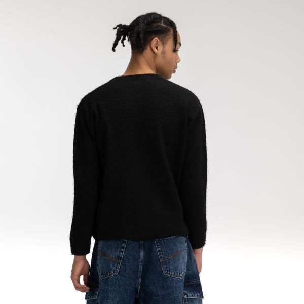 Flâneur Arlequin Knit Sweater Zwart