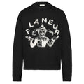 Flâneur Arlequin Knit Sweater Zwart