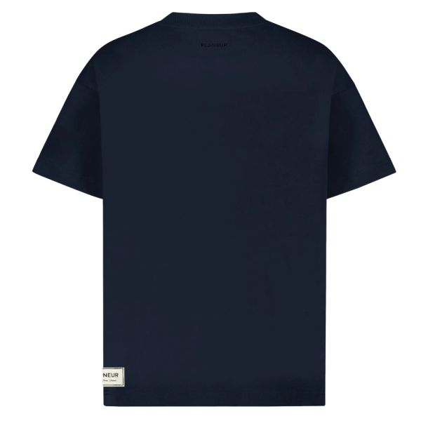 Flâneur Atelier Bottom T-shirt Navy
