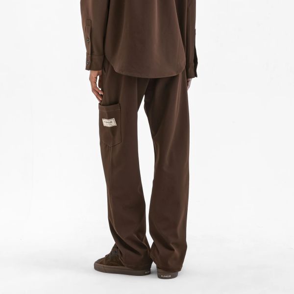 Flâneur Atelier Worker Pantalon Bruin