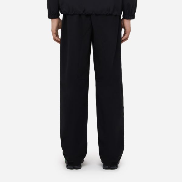 Flâneur Badge Formal Tech Broek Zwart