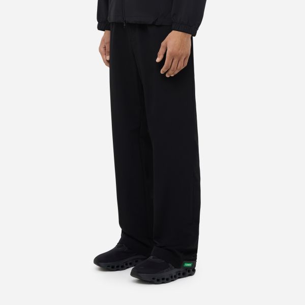Flâneur Badge Formal Tech Broek Zwart