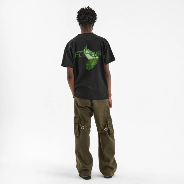 Flâneur Bending Time T-shirt Zwart