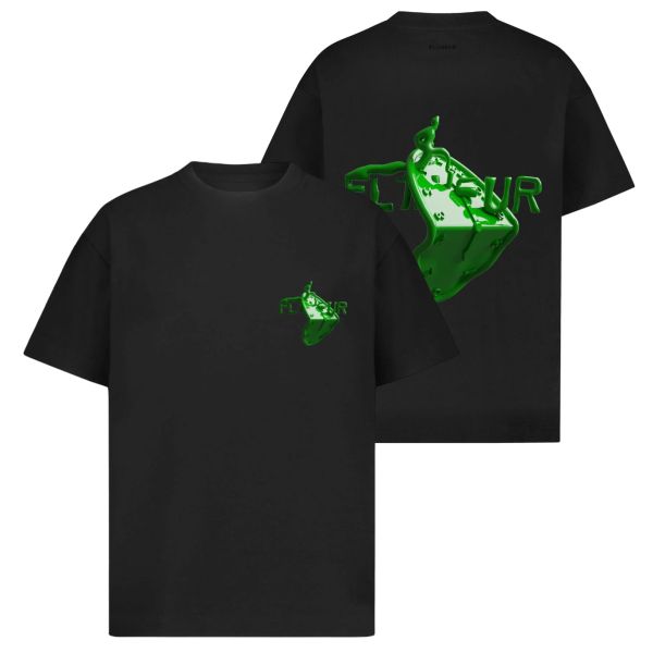 Flâneur Bending Time T-shirt Zwart