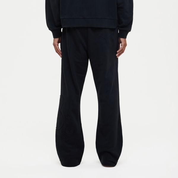Flâneur Blossom Patches Trainingsbroek Zwart