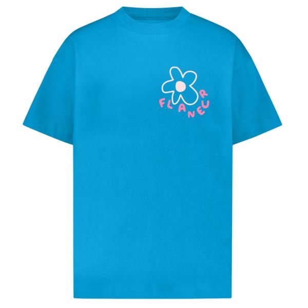 Flâneur Blossom T-shirt Blauw