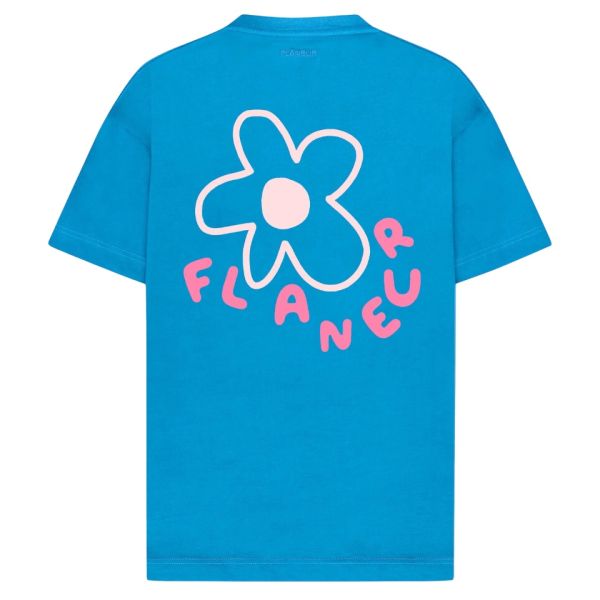 Flâneur Blossom T-shirt Blauw
