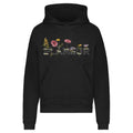 Flâneur Botanical Hoodie Zwart