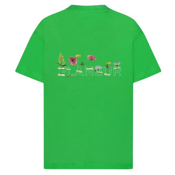 Flâneur Botanical T-shirt Groen