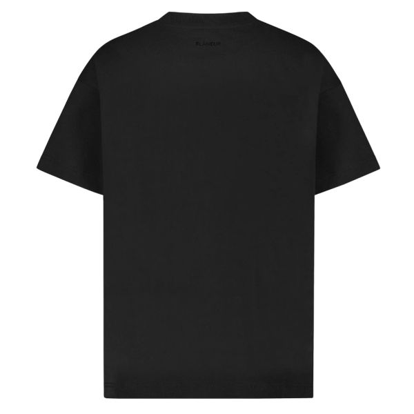 Flâneur Botanical T-shirt Zwart